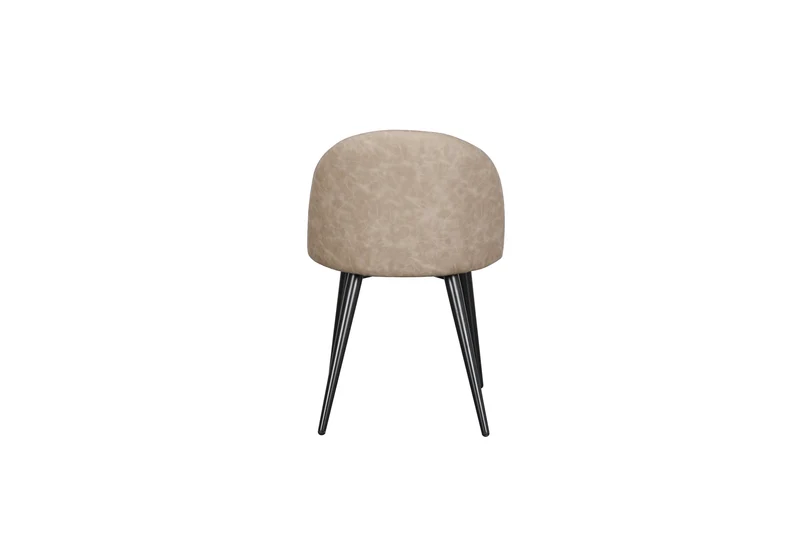 Chaise en simili cuir EMMA, 50x54,5xH77CM