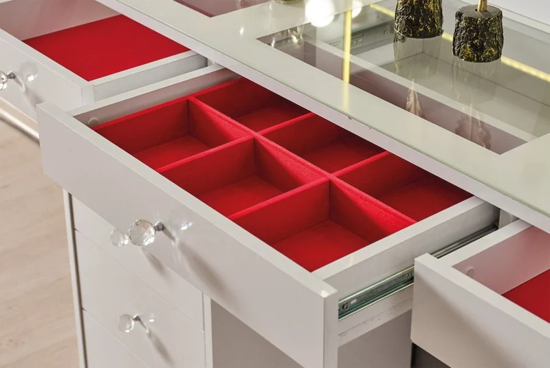 Coiffeuse + miroir LADY