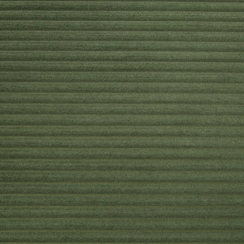 Canapé modulable 3 places velours côtelé vert, sans montage 259x96cm MINIMALISTFRAMEART