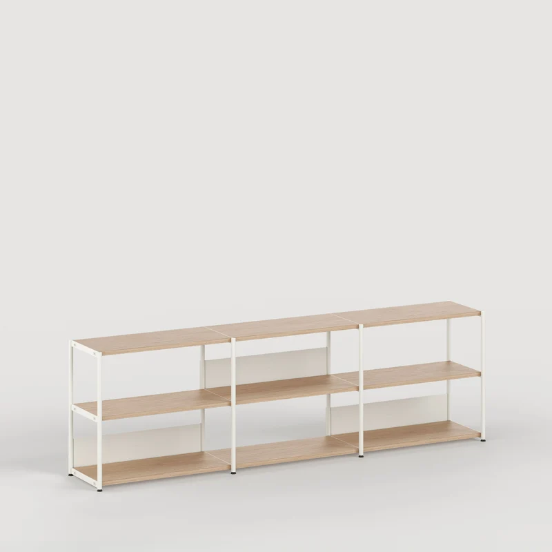 Etagère UNIT - H75 à 85 x L244cm - bois éco-certifié