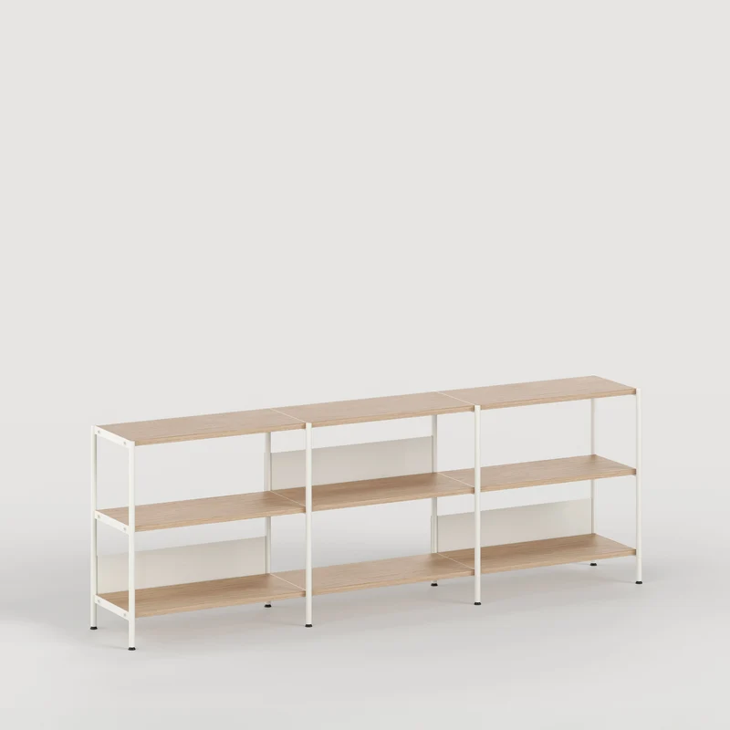 Etagère UNIT - H75 à 85 x L244cm - bois éco-certifié
