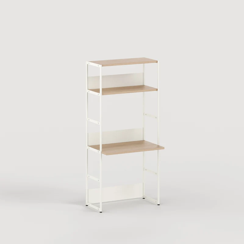 Etagère bureau UNIT - H180 à 215 x L84cm - bois éco-certifié
