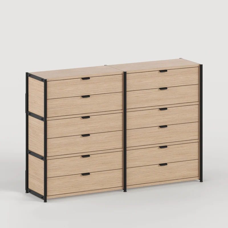 Etagère UNIT - H110 x L164cm - bois éco-certifié