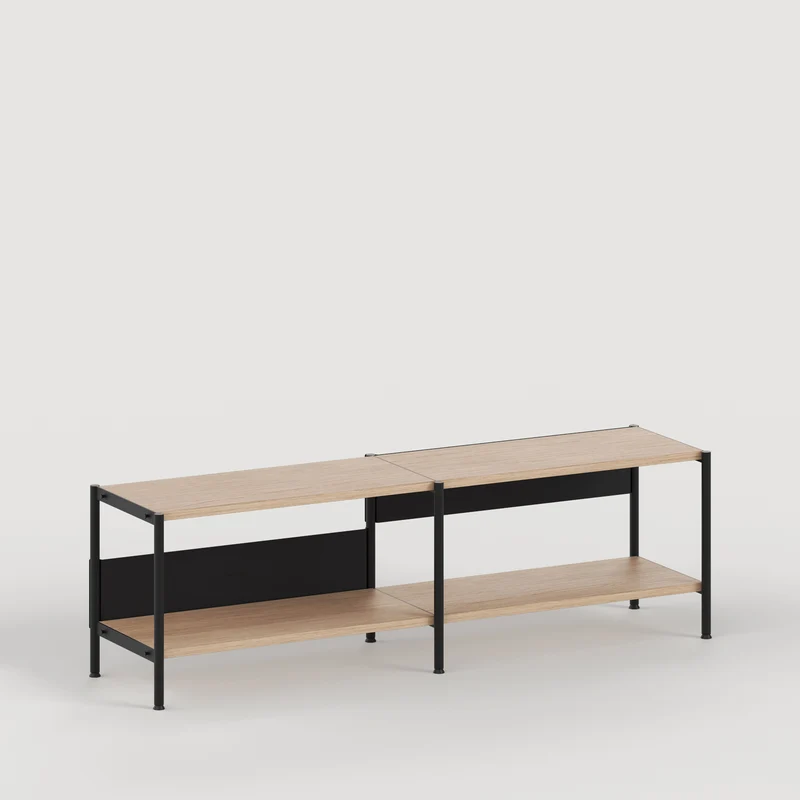 Etagère UNIT - H40 à 50 x L164cm - bois éco-certifié