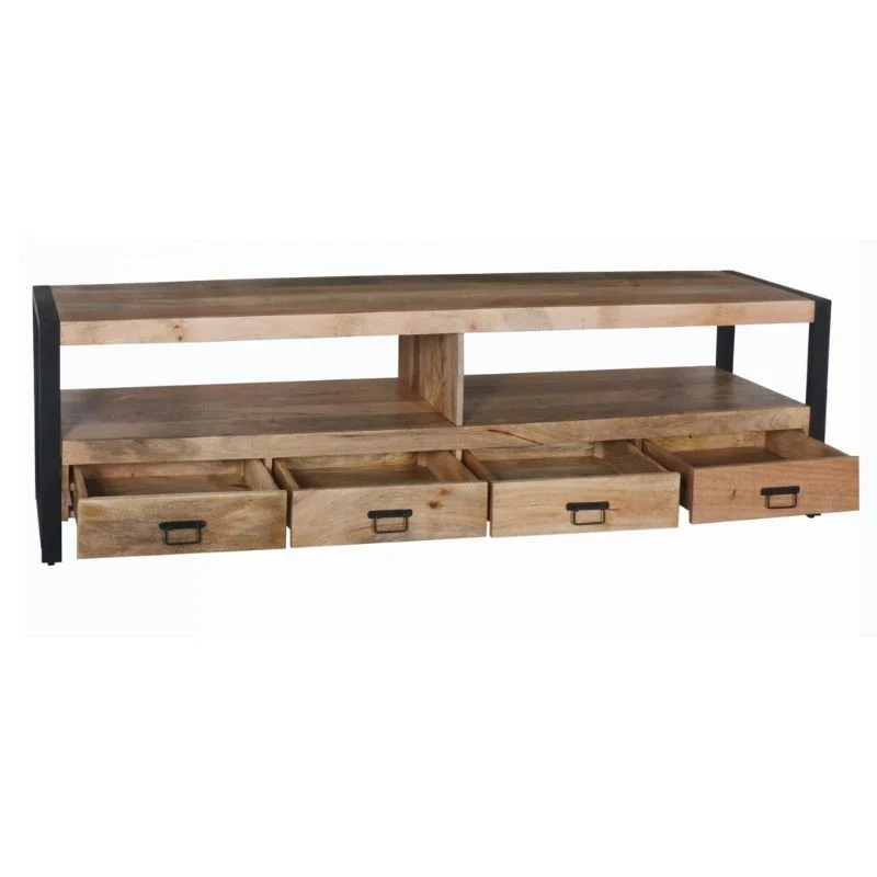 Meuble TV en bois de manguier - ANGELO