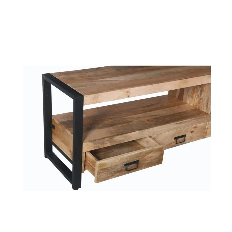 Meuble TV en bois de manguier - ANGELO