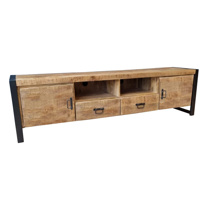 Meuble TV en bois de manguier - ANGELO