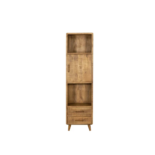 Vaisselier en bois de manguier, H200cm - MAYA