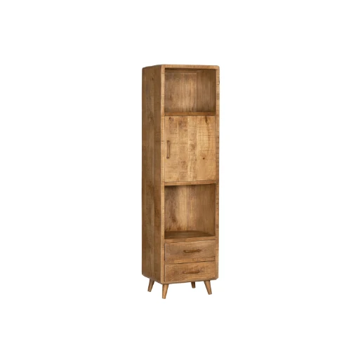 Vaisselier en bois de manguier, H200cm - MAYA