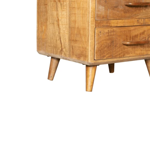 Vaisselier en bois de manguier, H200cm - MAYA