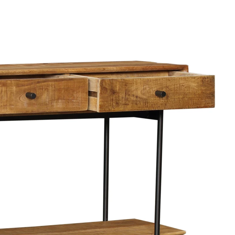 Console en bois de manguier, H76cm - MARIA