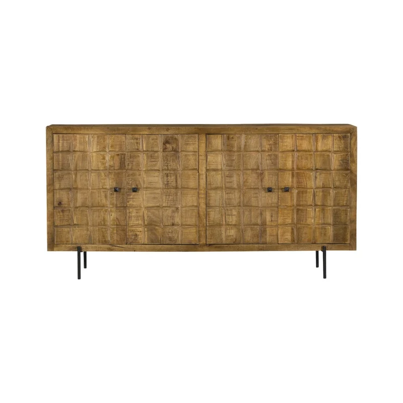 Buffet en bois de manguier, H90CM - MARIA