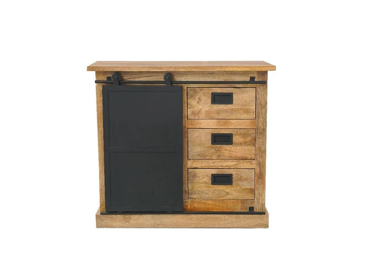 Buffet en bois de manguier massif, H90CM- MEXICO