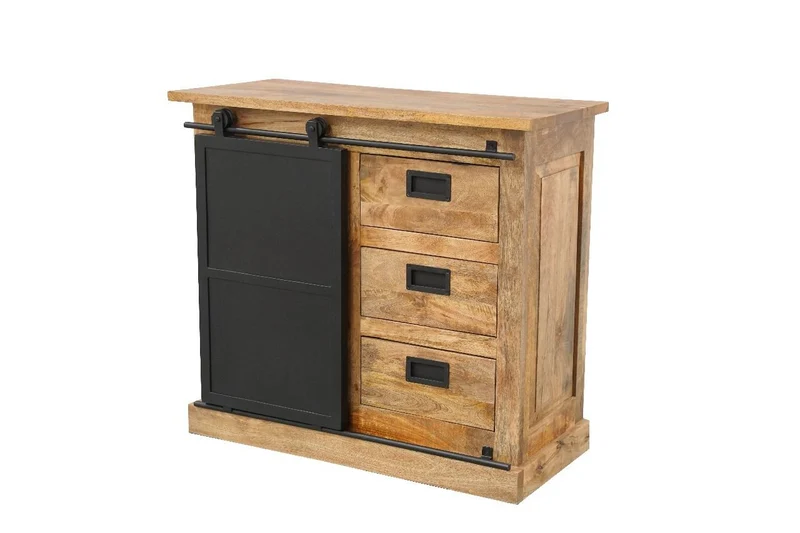 Buffet en bois de manguier massif, H90CM- MEXICO