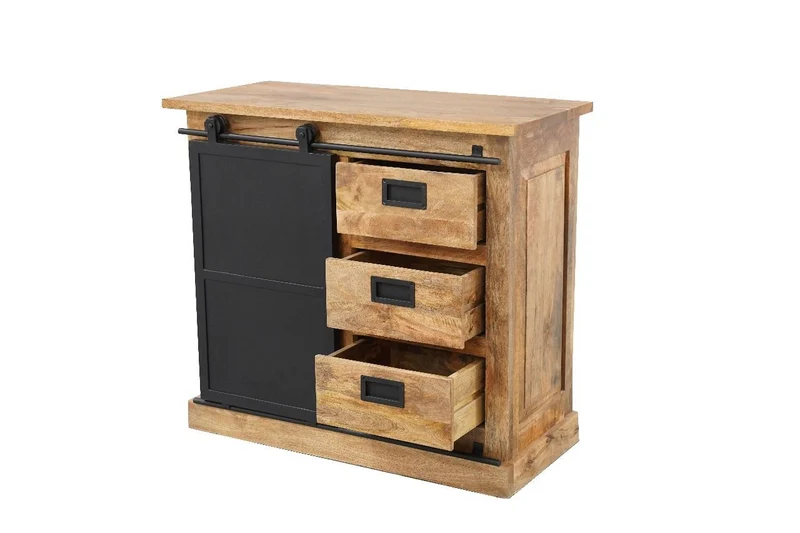 Buffet en bois de manguier massif, H90CM- MEXICO