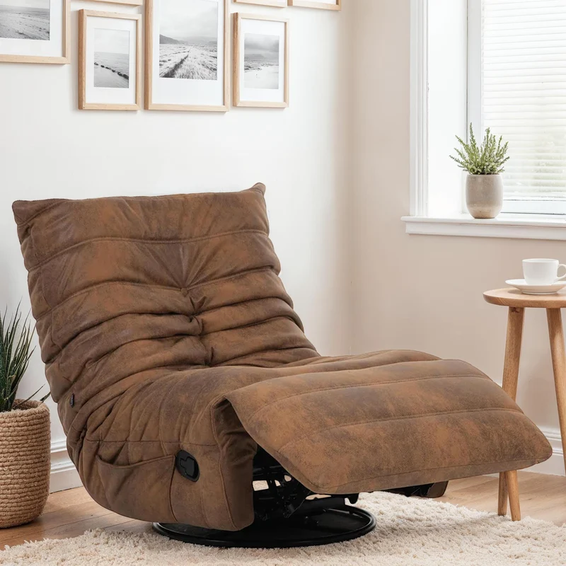 Nova Fauteuil relax en tissu haute qualité, 104x88xH95CM