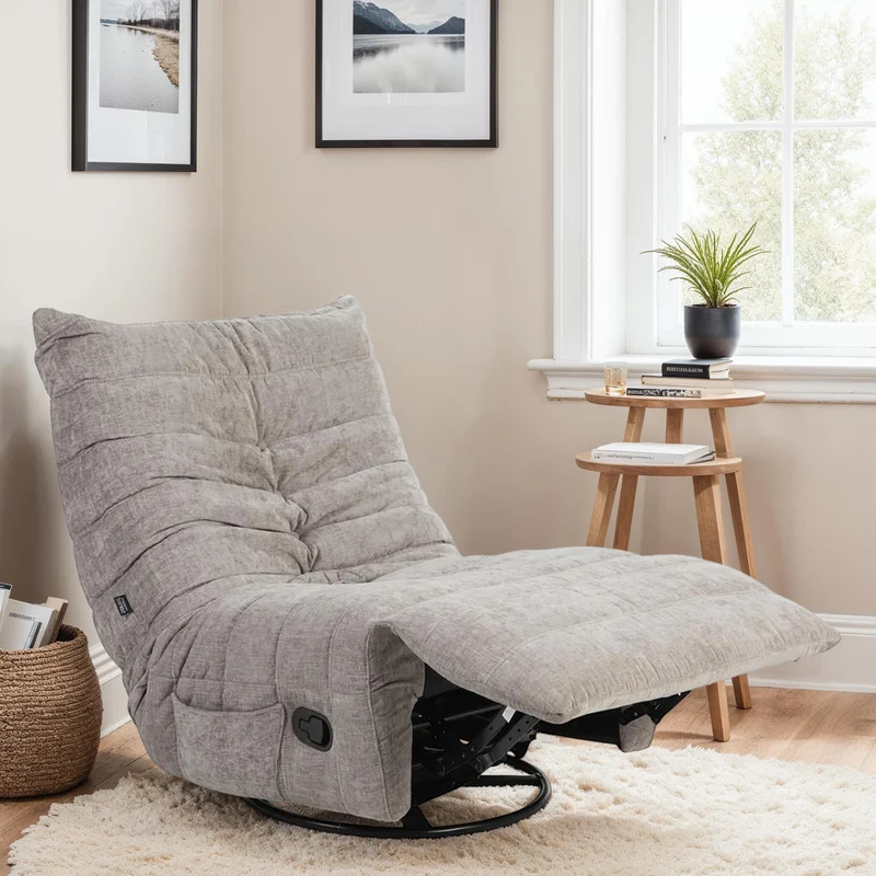 Nova Fauteuil relax en tissu haute qualité, 104x88xH95CM