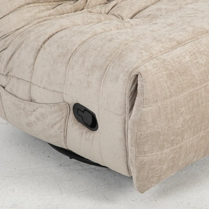 Nova Fauteuil relax en tissu haute qualité, 104x88xH95CM
