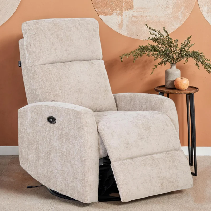 Oslo Fauteuil relax en tissu haute qualité , 92x70xH98CM