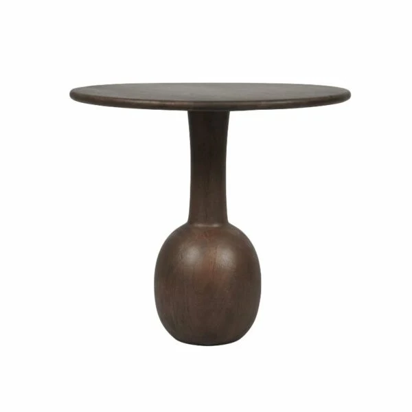 Table basse en bois de manguier, D50xH45cm - ELISA