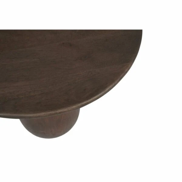 Table basse en bois de manguier, D50xH45cm - ELISA