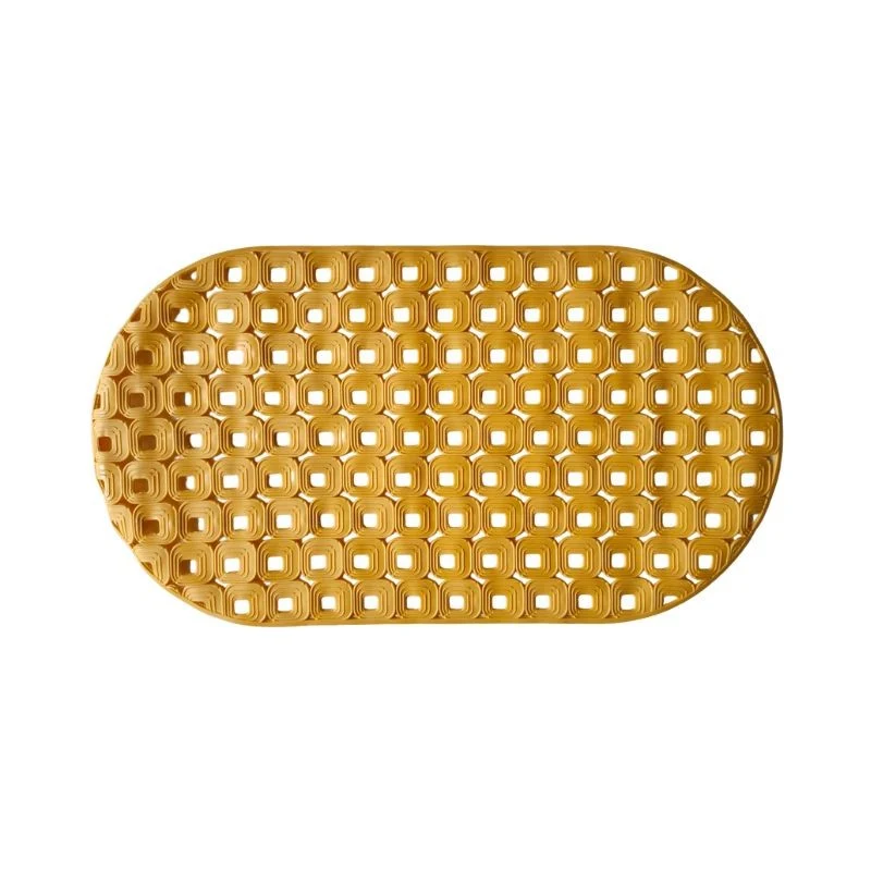 Tapis de bain galets jaune, 70x40CM - ARKY