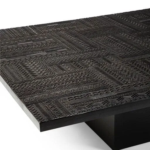 Table basse Ethnicraft - Teak Tabwa Blok
