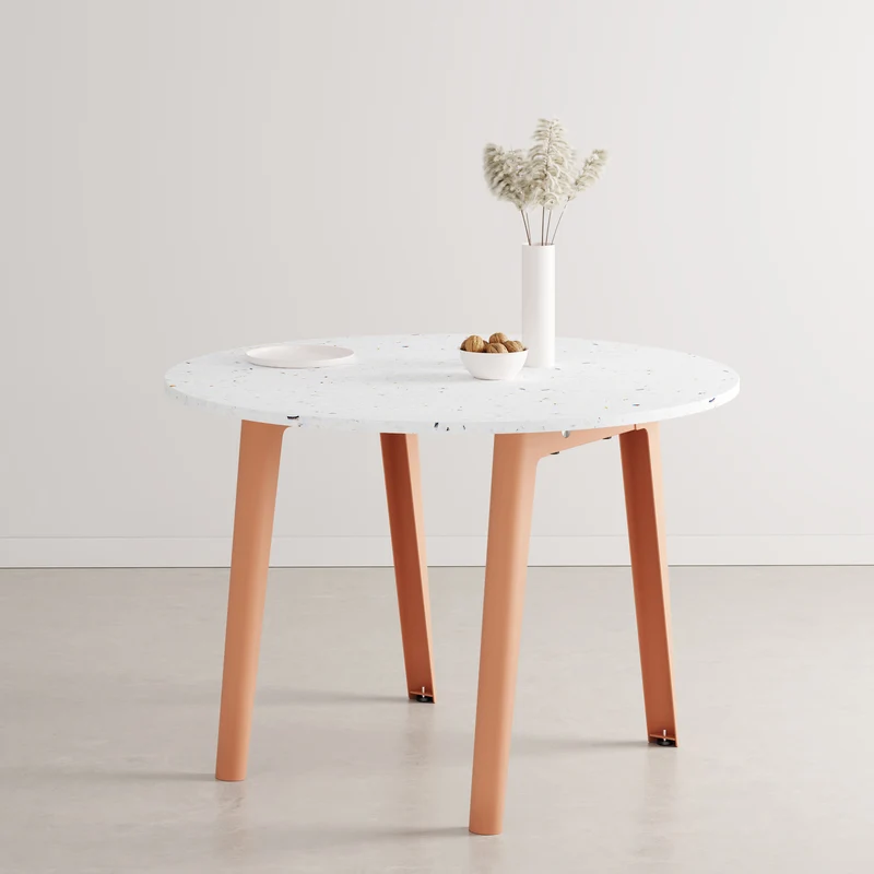 Table ronde NEW MODERN Ø 108cm - plastique recyclé Venezia