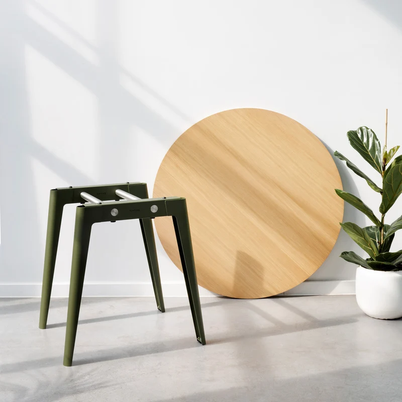 Table ronde NEW MODERN Ø 110cm - bois éco-certifié
