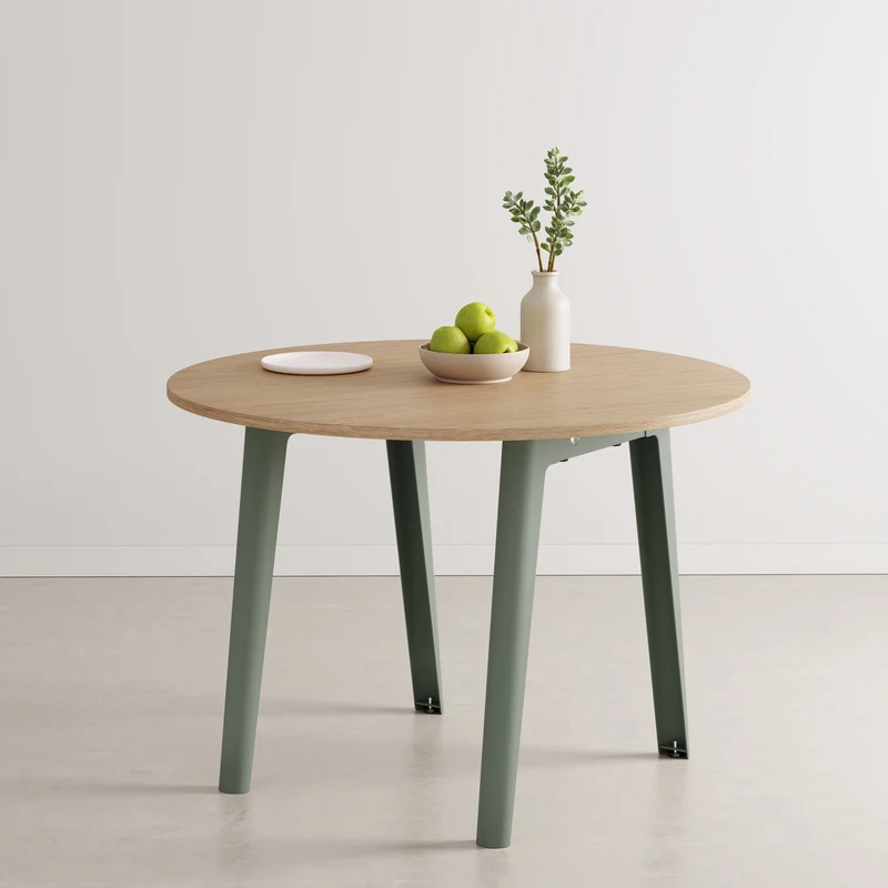 Table ronde NEW MODERN Ø 110cm - bois éco-certifié