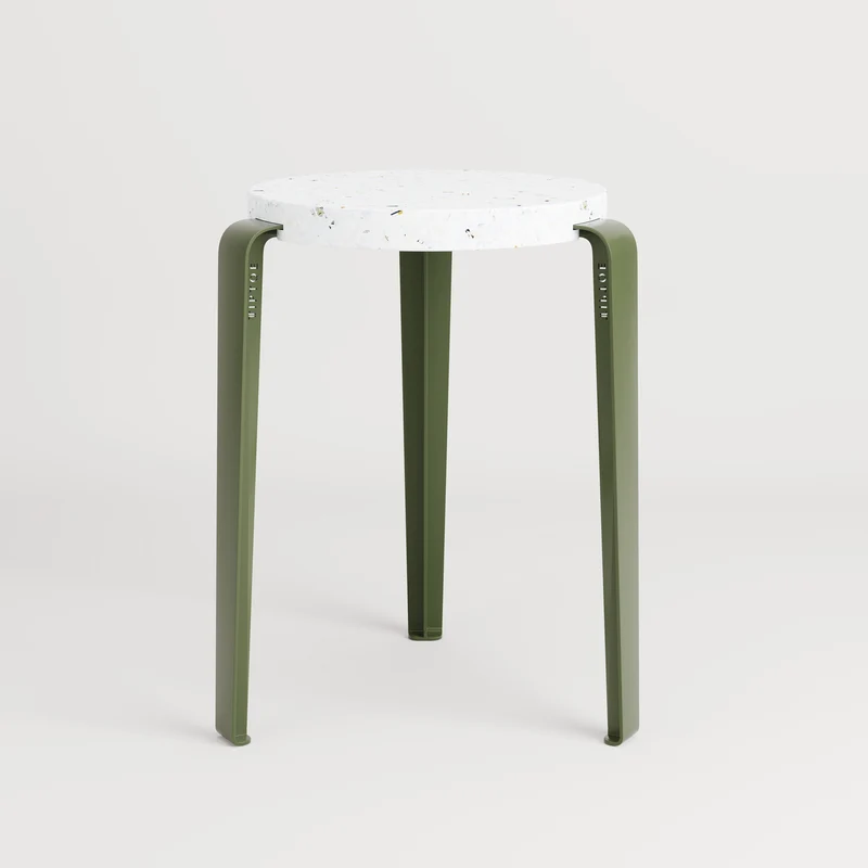 Tabouret LOU - plastique recyclé Venezia