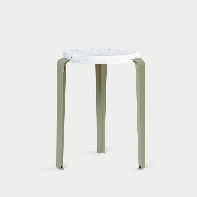 Tabouret LOU - plastique recyclé Venezia