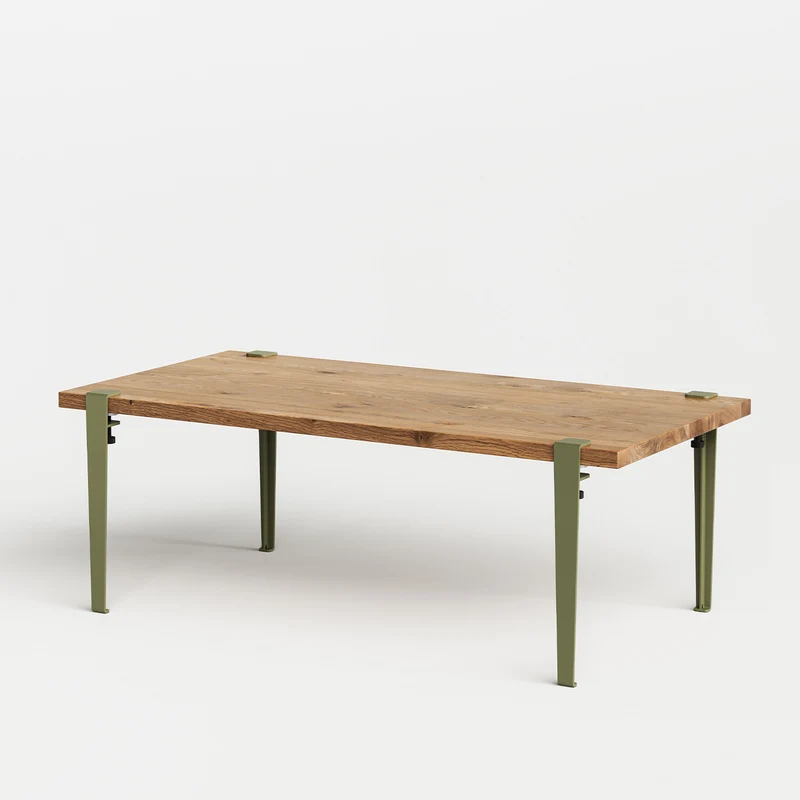 Table basse TIPTOE 120x60cm - bois ancien recyclé