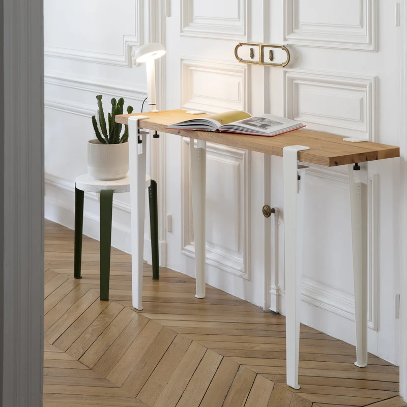 Console TIPTOE 120x30cm - bois ancien recyclé