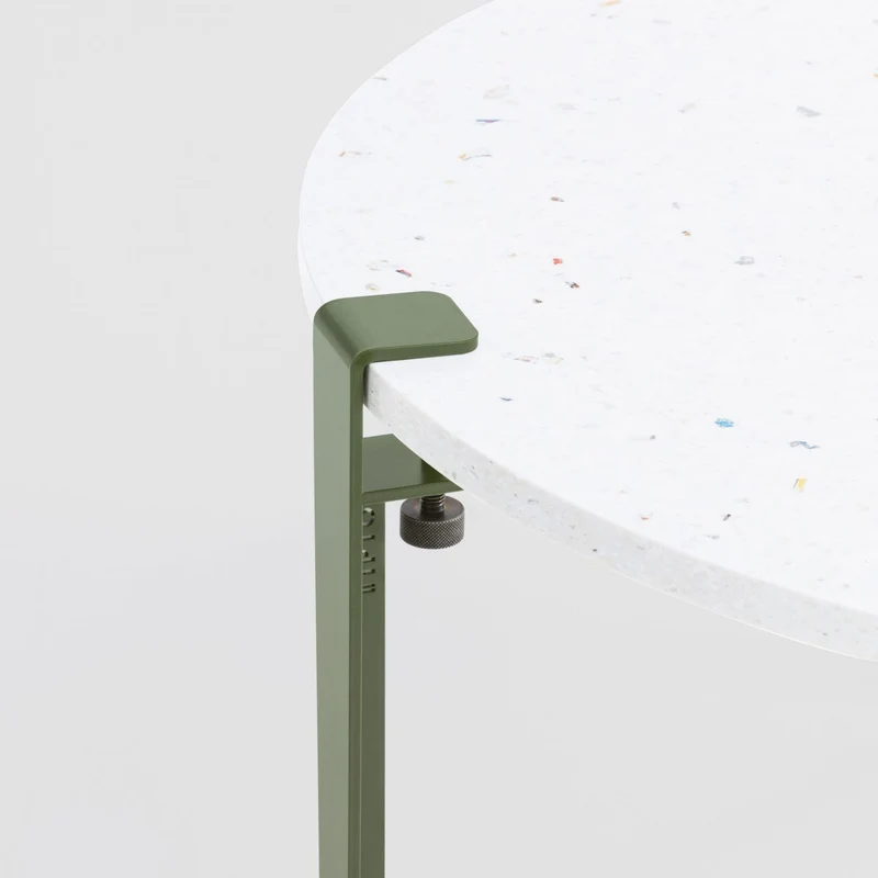 Table basse oblongue TIPTOE 100x50cm - plastique recyclé Venezia