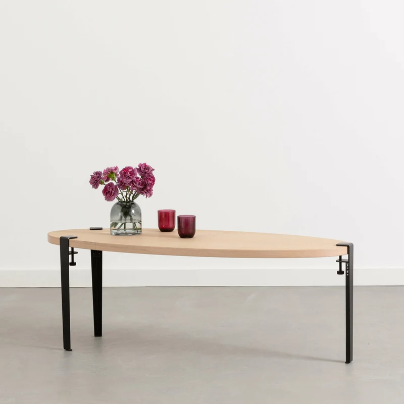 Table basse TIPTOE 120x48cm - chêne massif
