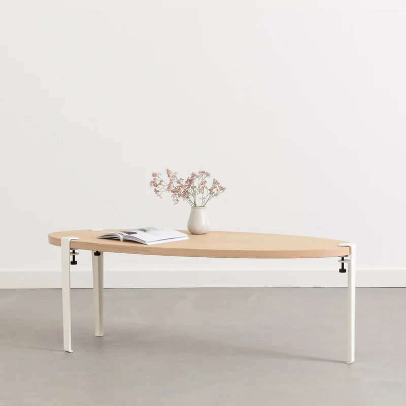 Table basse TIPTOE 120x48cm - chêne massif