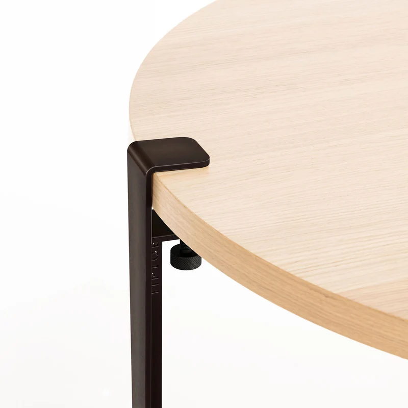 Table basse ronde TIPTOE Ø 90cm - chêne massif