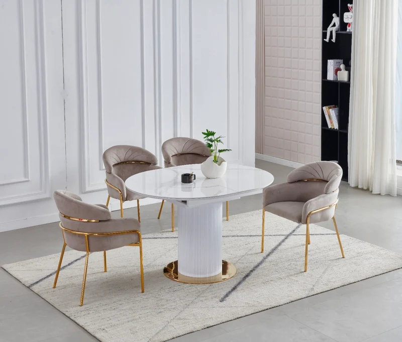 Table à manger extensible SOFIA céramique