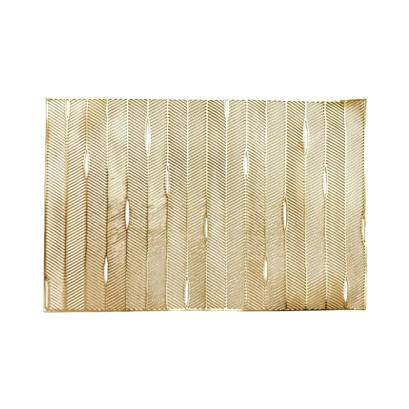 Set de table doré 30x45 cm