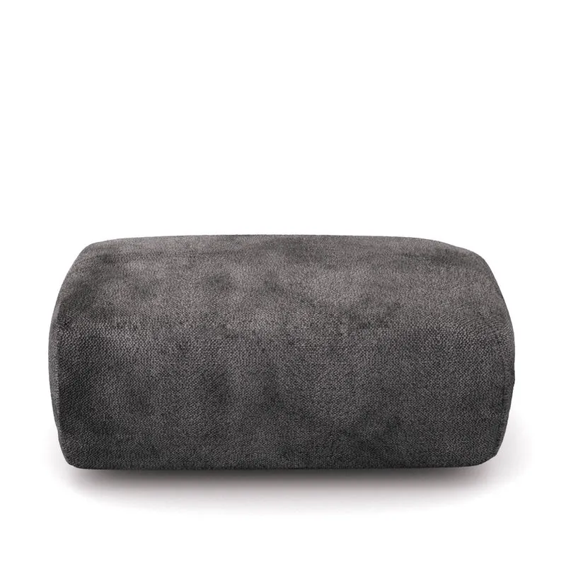 Pouf pour canapé Claudia en tissu 107x55cm