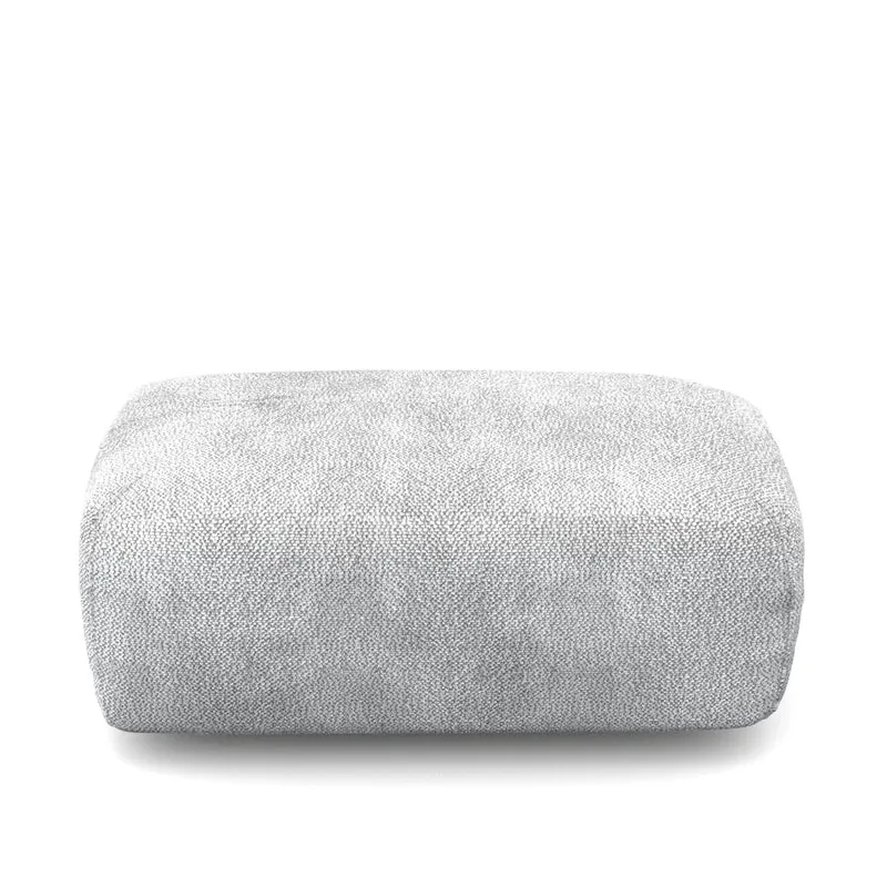 Pouf pour canapé Claudia en tissu 107x55cm