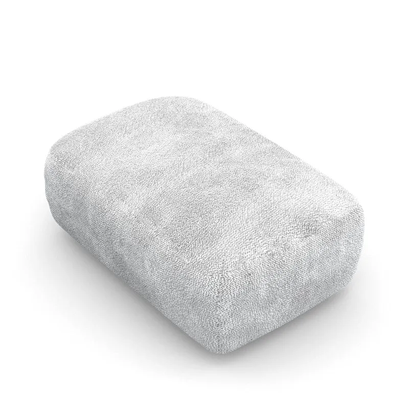 Pouf pour canapé Claudia en tissu 107x55cm