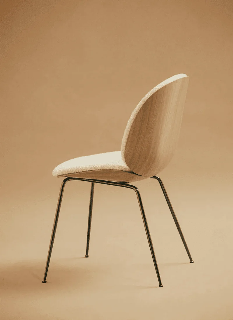 Chaise de salle à manger BEETLE - placage 3D