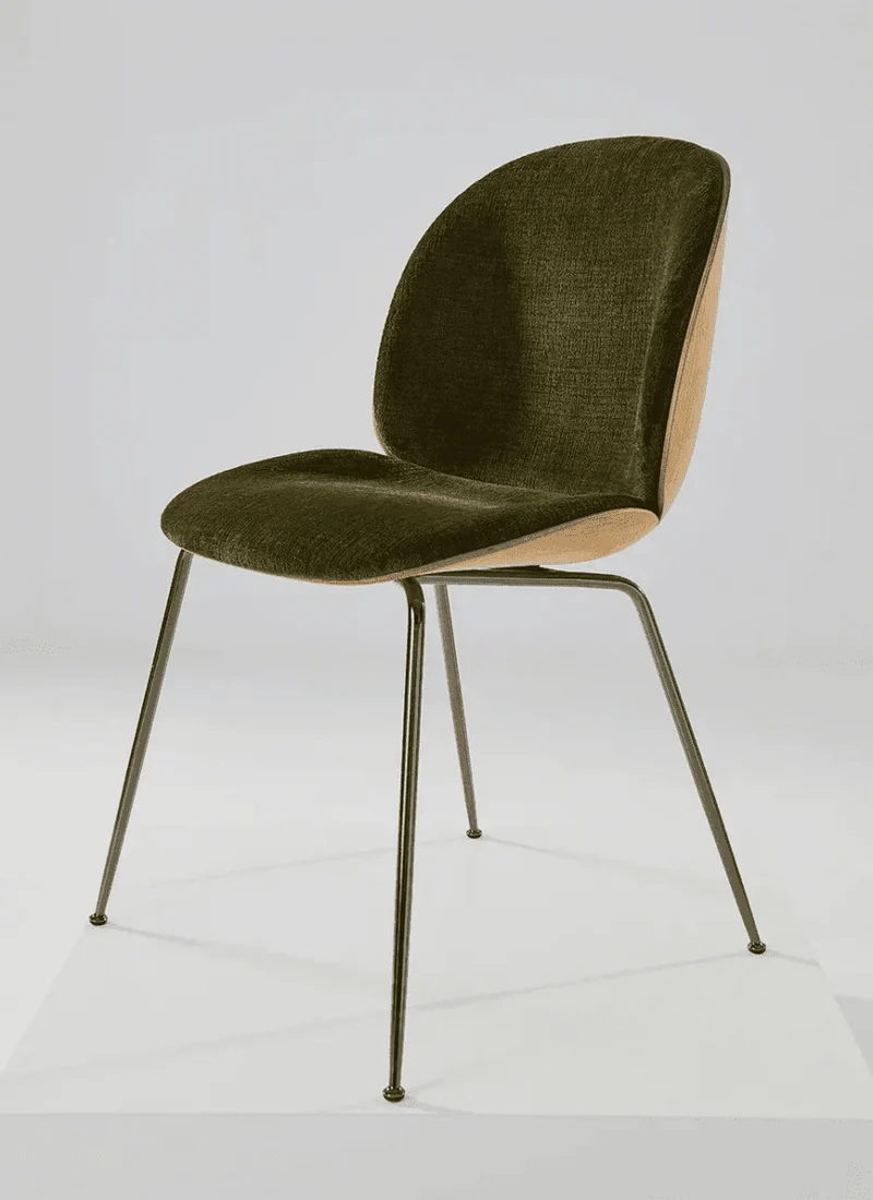 Chaise de salle à manger BEETLE - placage 3D