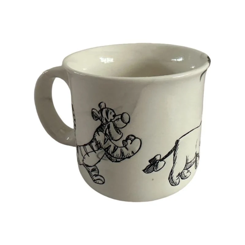 Mug en céramique 4 motifs assortis, D10xH9 cm