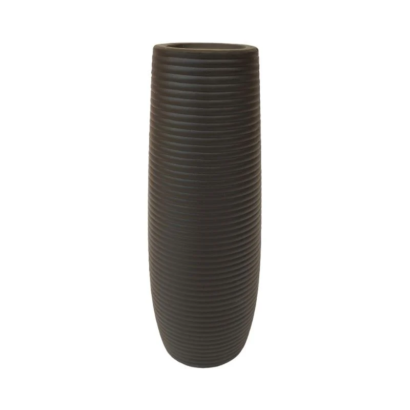 Vase en céramique D8xH30 cm