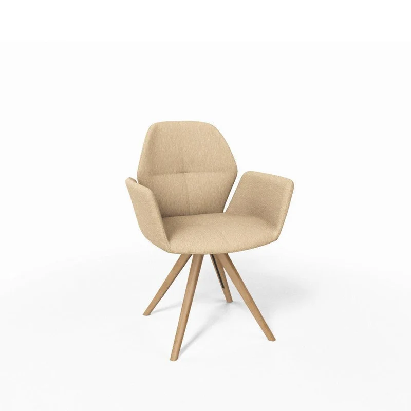 Chaise avec accoudoirs MOOD 95 M0912 - tissu