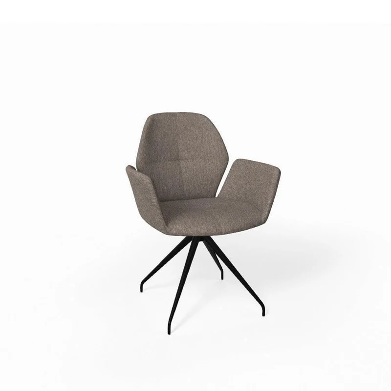 Chaise pivotante avec accoudoirs MOOD 95 M0712 - tissu