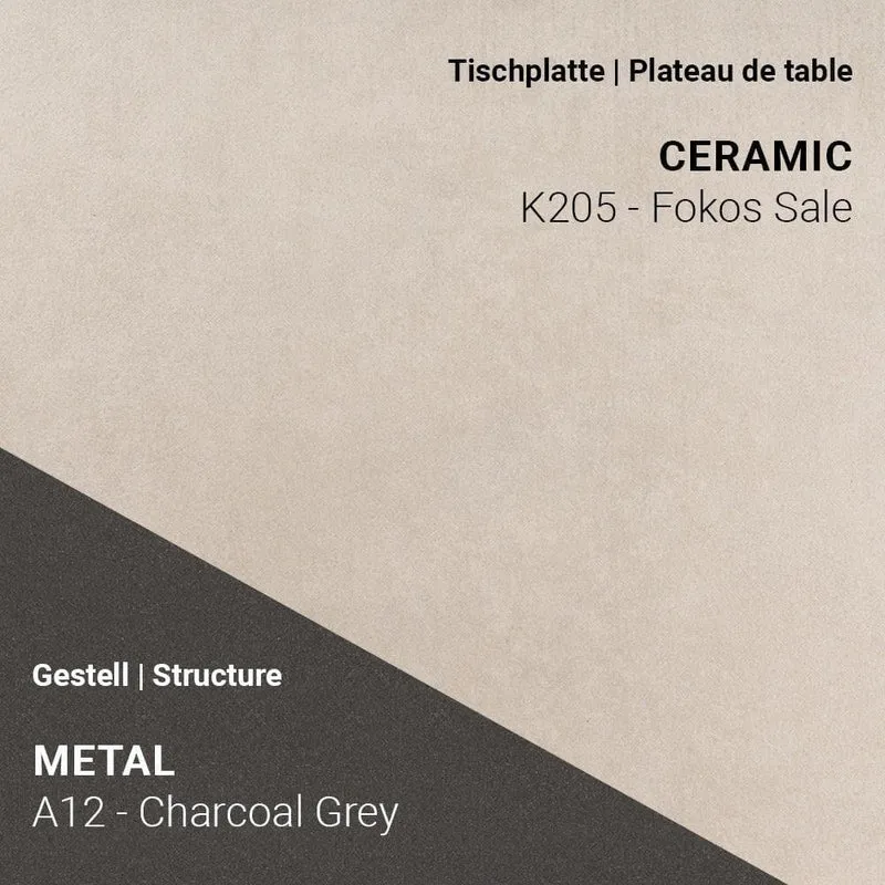 Table à rallonge TERRA T0201 - Céramique